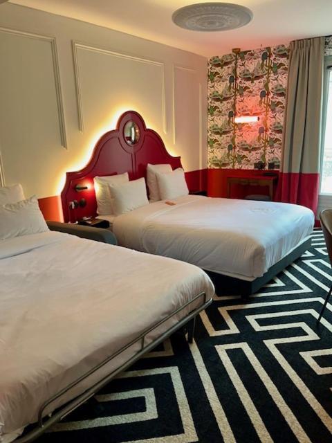 Labe Hotel Tours Centre Gare Pokoj fotografie